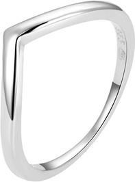 Actual product image Beneto Minimalist silver ring AGG445L - Circuit: 60 mm (60)