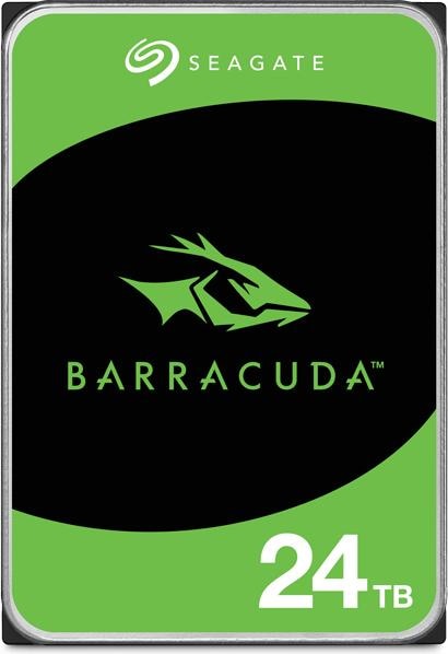 Seagate Desktop Barracuda 24TB HDD 7200rpm SATA 3.5inch (24 TB, 3.5", CMR)