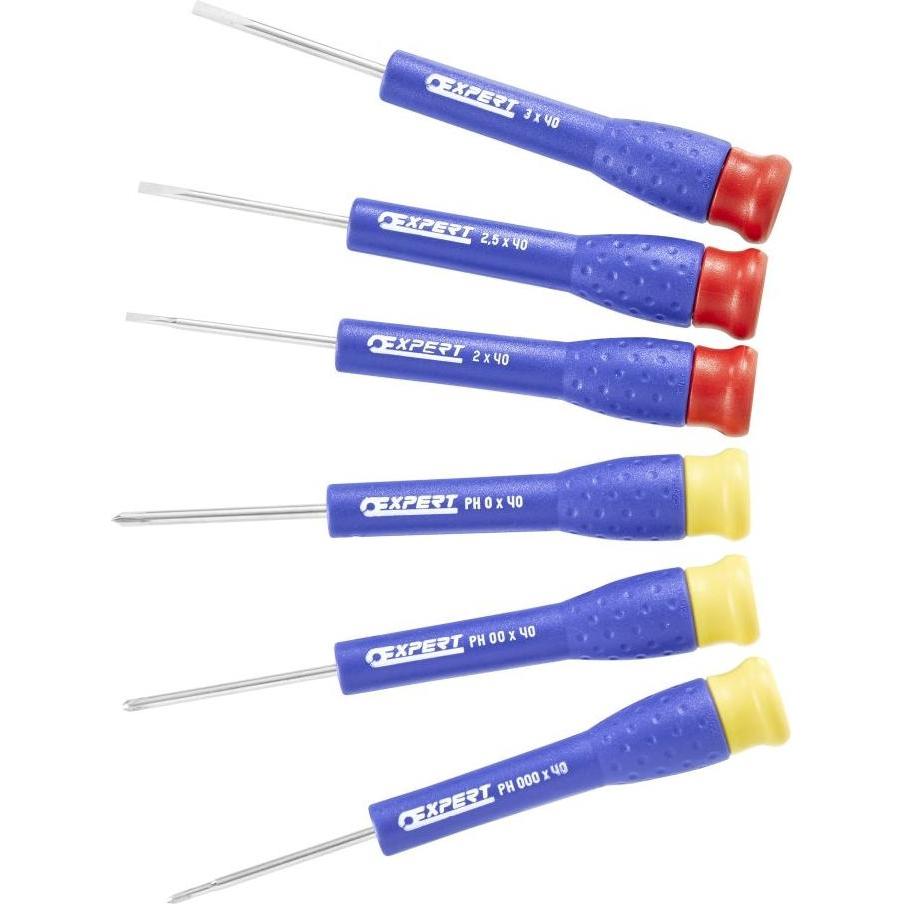 Expert, Cacciavite, Gioco da 6 Micro Tournevis