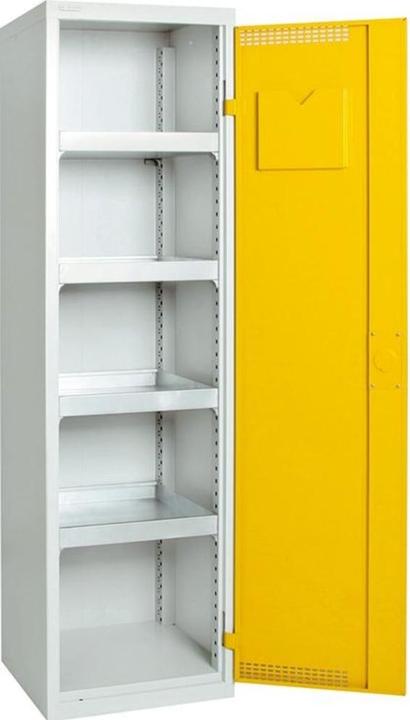 Produktbild kaiserkraft Umweltschrank, Türen gelocht (50 cm, 180 cm)