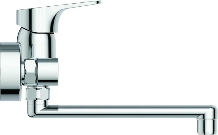 Actual product image Ideal Standard IDS wall-mounted kitchen tap CERABASE 200mm projection chrome