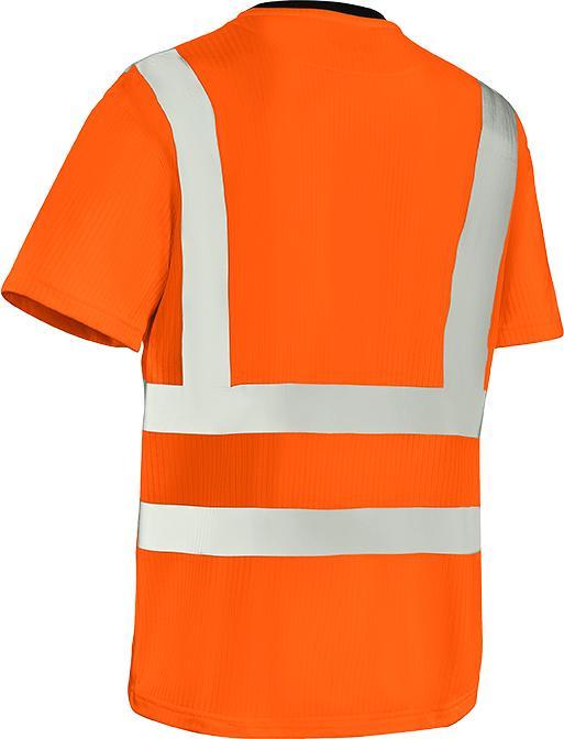 Actual product image Texxor unisex high visibility shirt HOOGE orange size 3XL (3XL)
