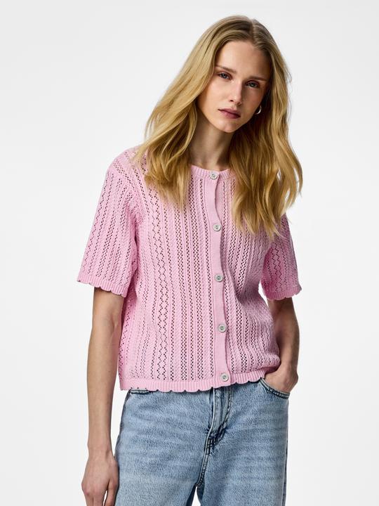 Produktbild Pieces Pcnuka Ss O-Neck Knit Cardigan Noos Bc (M)