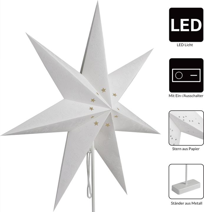Actual product image Casaria Paper star