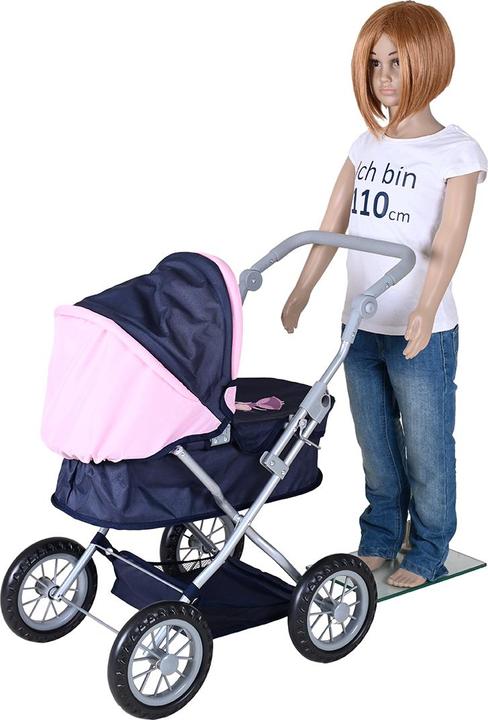 Produktbild Knorrtoys Puppenwagen First - "princess blue"