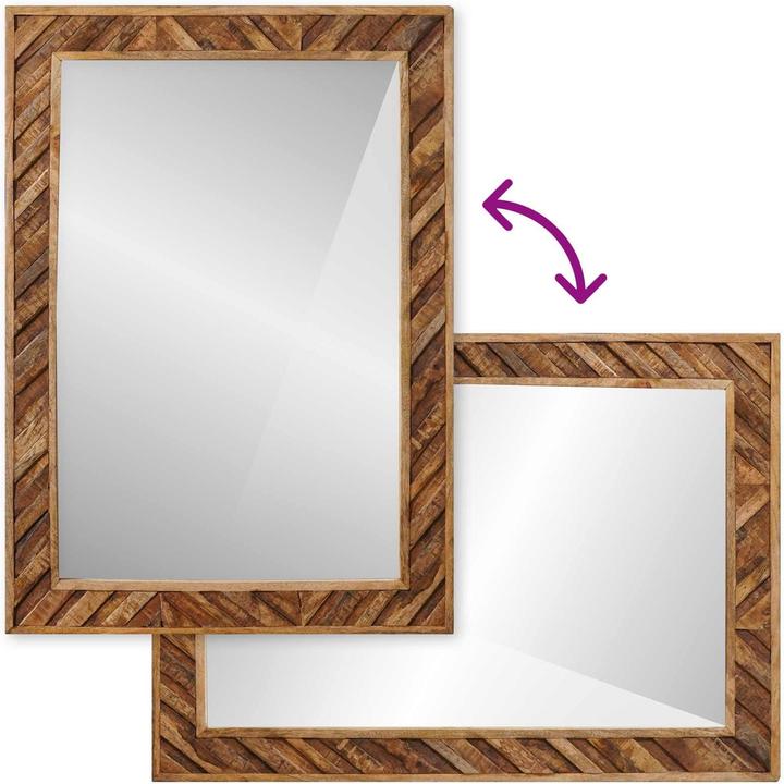 Immagine prodotto vidaXL Badezimmer Spiegel (50 x 70 cm)