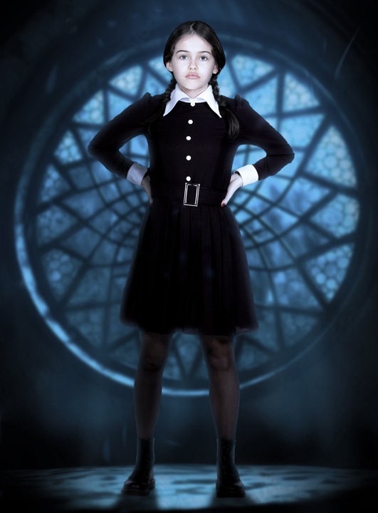 Produktbild Metamorph Wednesday Kostüm für Kinder (128)