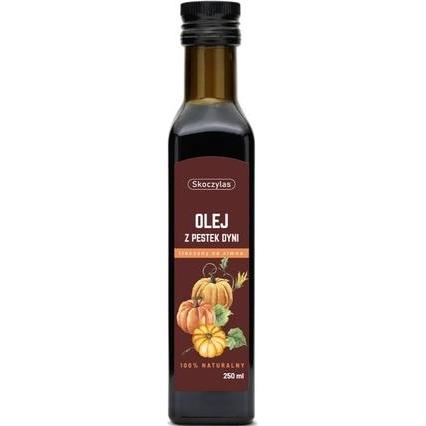 Skoczylas, Lozione corpo, Olej z pestek dyni tłoczony na zimno 250ml (Olio corpo, 250 ml)