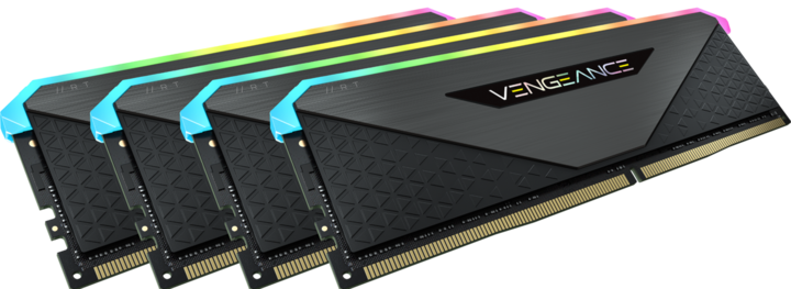 Image du produit Corsair Vengeance RGB RT (4 x 8GB, 3600 MHz, RAM DDR4, DIMM)