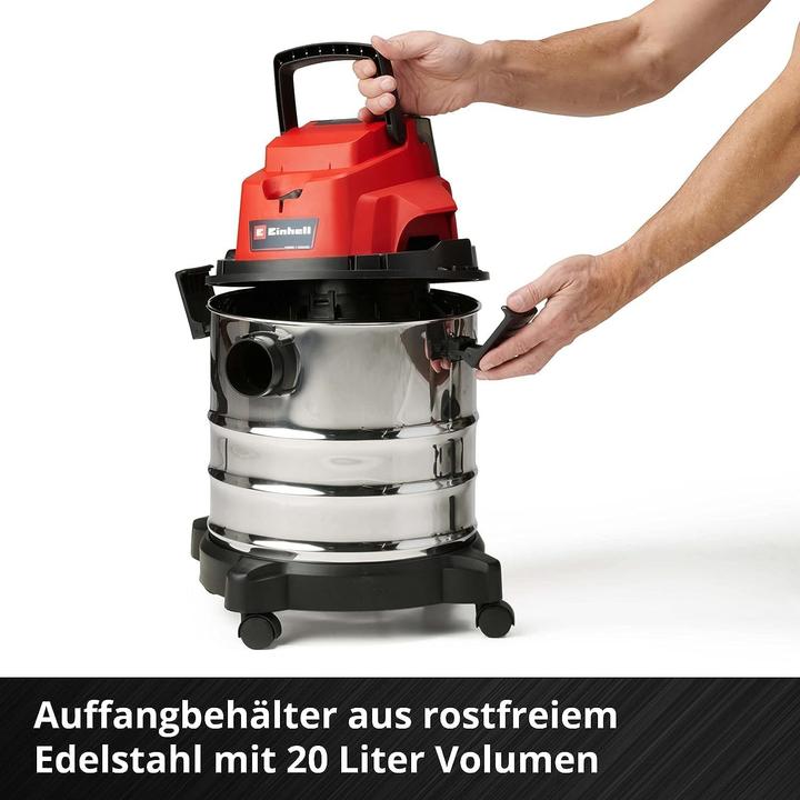 Produktbild Einhell TC-VC 18/20 Li S Solo (Nass-Trockensauger)