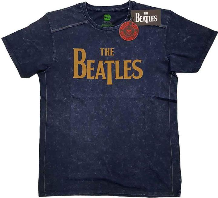 Actual product image The Beatles Drop T Logo Snow Wash (L)