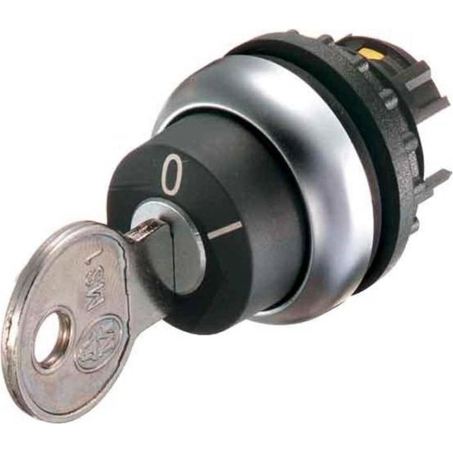 Eaton Electric GmbH Schlüsseltaste M22-WS-MS2, Taster + Schalter, Schwarz