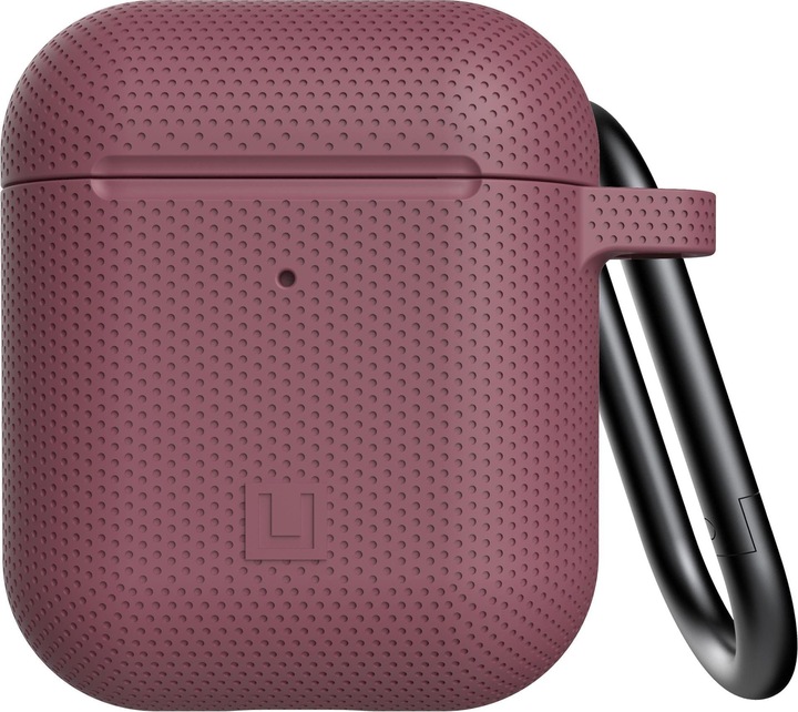 Actual product image UAG Transport Case Dot Silicone AirPods Dusty Rose (Headphone sleeve)