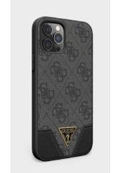 Immagine prodotto Guess Copertina rigida 4G Triangolo (Realme 12 Pro+, Apple iPhone 12)
