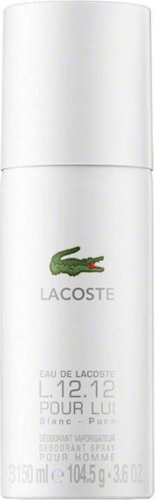 Actual product image Lacoste L.12.12 Blanc (Spray, 150 ml)