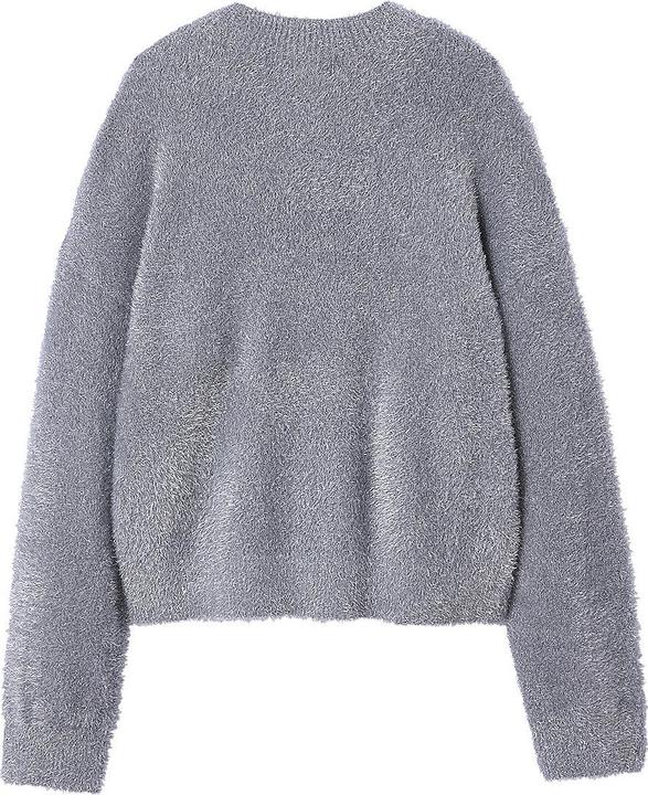 Produktbild Jonen Flauschiger Weihnachts-Pullover Glitzereffekt, Mädchen (140)