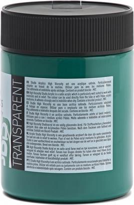 Produktbild Pebeo Studio Acrylics feine Acrylfarben (Phthalozyanin Smaragdgrune, 500 ml)
