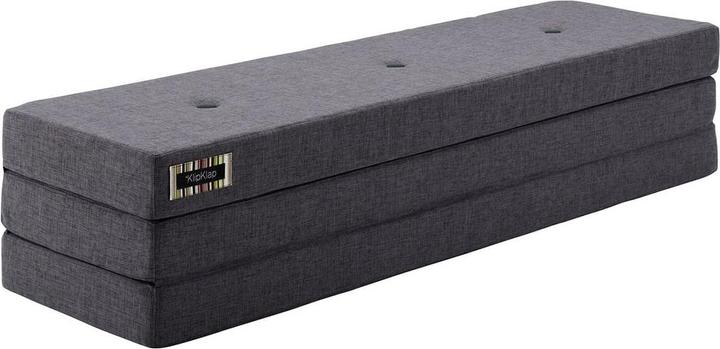 Produktbild ByKlipKlap Sofa / Faltmatratze XL 200cm Grey (Kindersofa)
