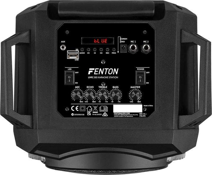 Produktbild Fenton LIVE280 Karaoke Station (Aktiv, 1x 900 W)