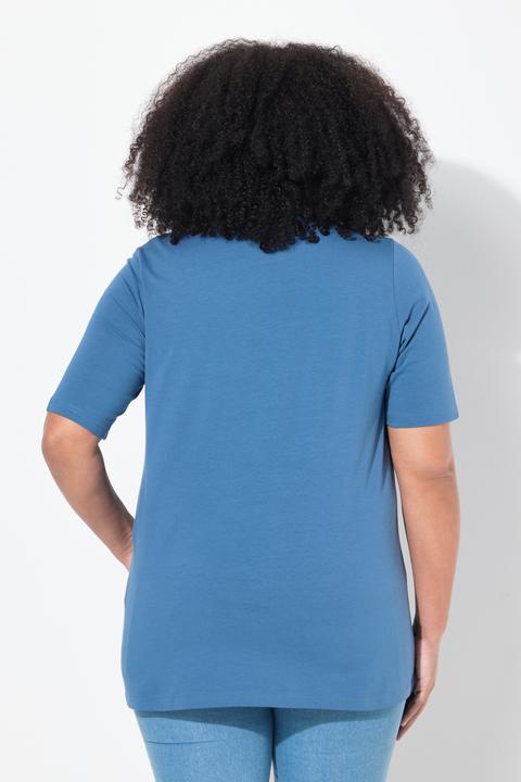 Produktbild Ulla Popken T-Shirt, A-Linie, Rundhalsausschnitt, Halbarm (54)