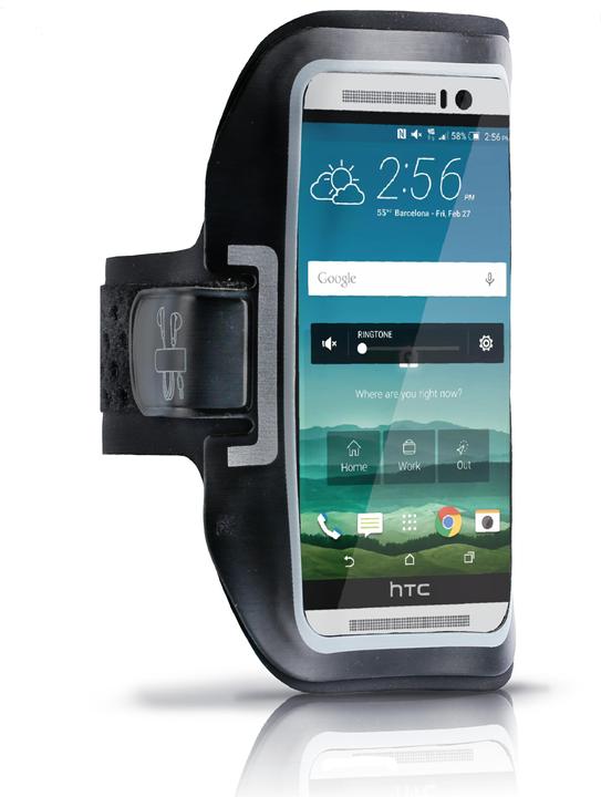 Produktbild Aplic Smartphone Fitness Armband, Schlüsselfach & Kopfhörerhalter, Handys bis zu 4,7