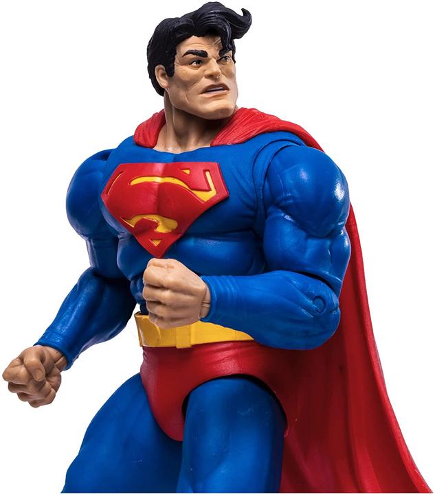 Actual product image McFarlane DC Multiverse AF DKR Superman vs. Armored Batman 18 cm