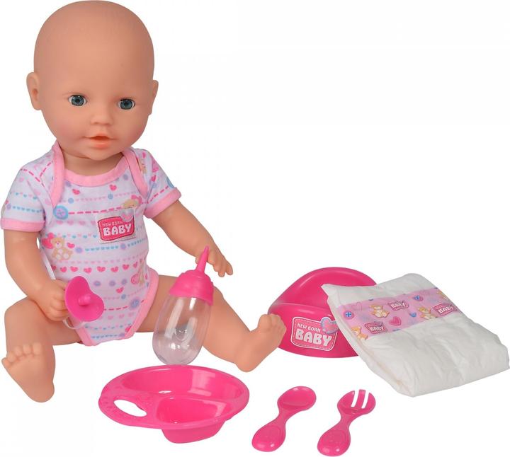 Actual product image Simba NBB Baby mit Zubehör