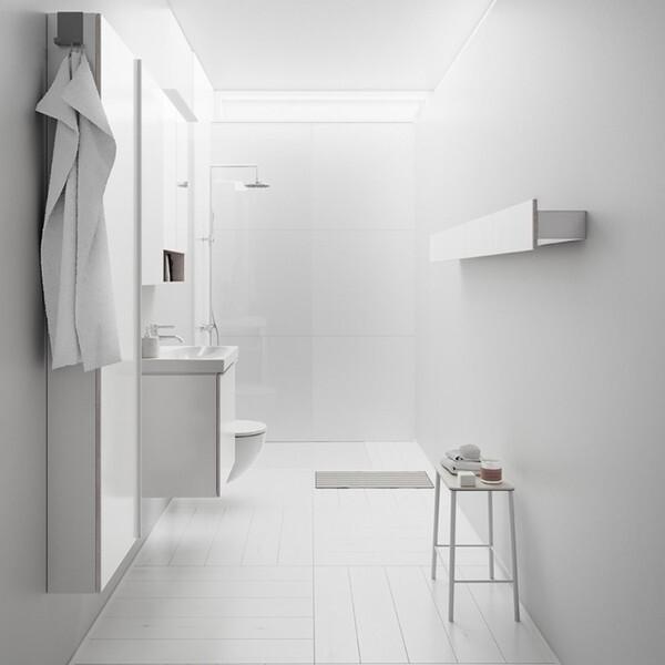 Actual product image Geberit Keramag Acanto Wash basin Compact 500634, without tap hole, with overflow, 900x420mm (500 mm, 900 mm)