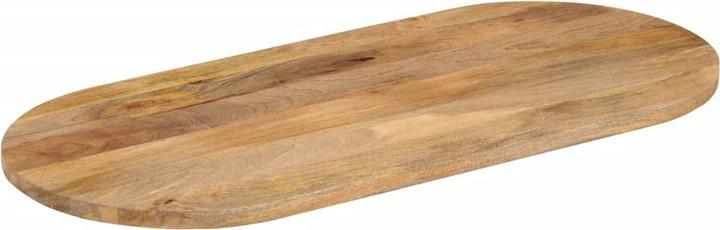 Produktbild VidaXL Tischplatte Holzplatte Massivholzplatte 120x60x2,5cm Oval Mangoholz