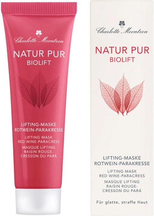 Actual product image Charlotte Meentzen Natur Pur BIOLIFT Lifting Mask Red Wine Paracress (30 ml)