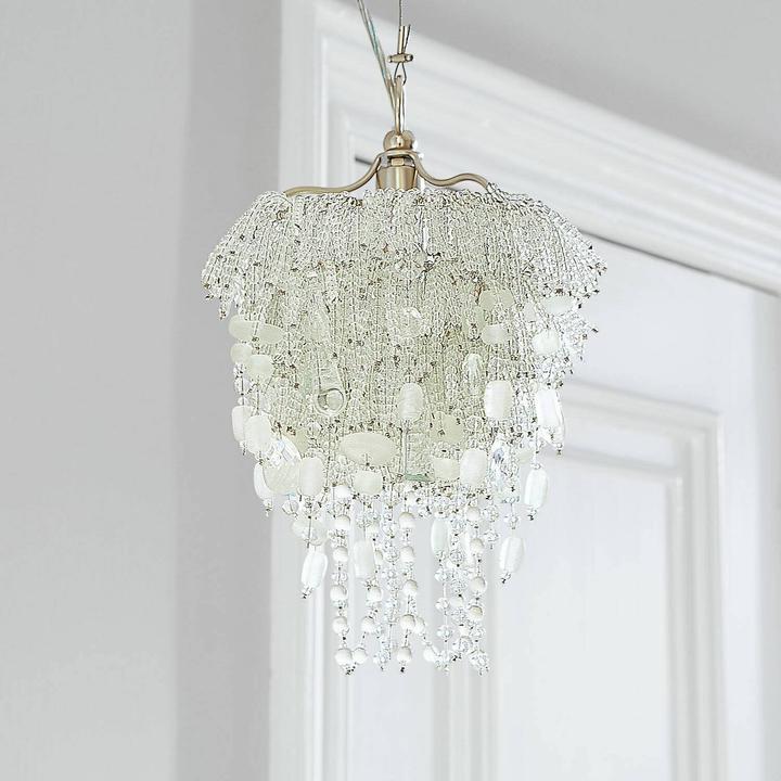 Actual product image Loberon Chandelier Zamanah cream (18 cm)
