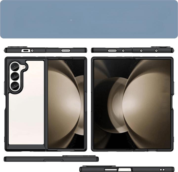 Produktbild Cover-Discount Galaxy Z Fold6 - Schützende Acryl-Handyhülle mit erhöhtem Rand (Samsung Galaxy Z Fold6)