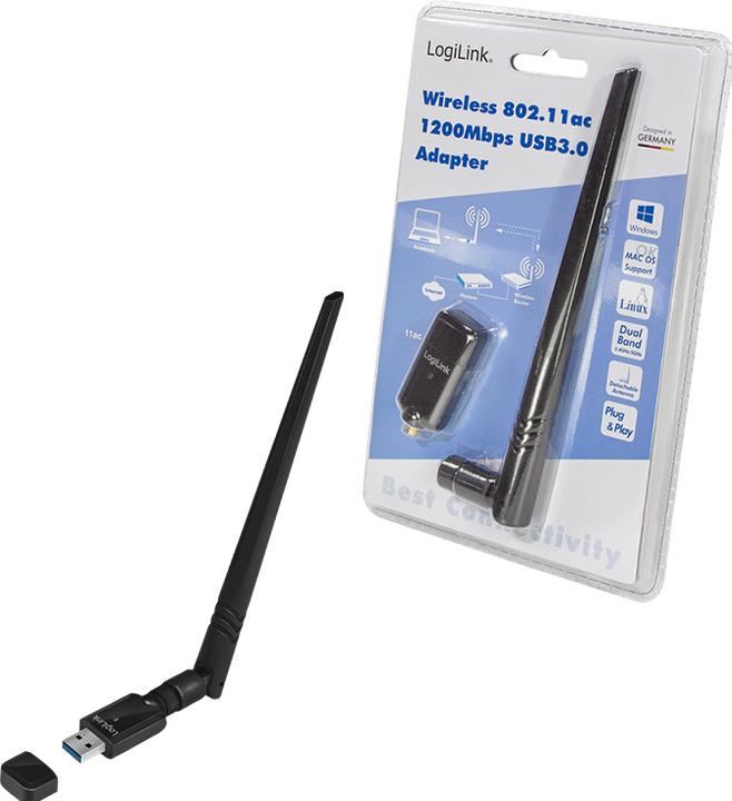Produktbild LogiLink WL0246 Netzwerkkarte WLAN 876 Mbit/s (USB)
