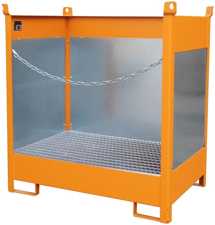 kaiserkraft Storage and transport pallet with collection tray