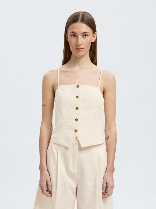 Immagine prodotto Selected Femme Baumwollmix Spaghettiträger-Top (40)