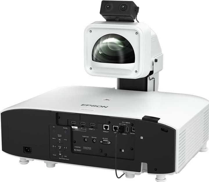 Image du produit Epson EB-PQ2008W Projecteur 8.000lm 4K blanc (DHU, 8000 lm)