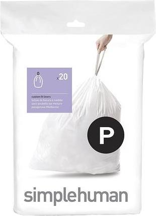 Image du produit Simplehuman Sacs poubelle (20 x, 60 l)