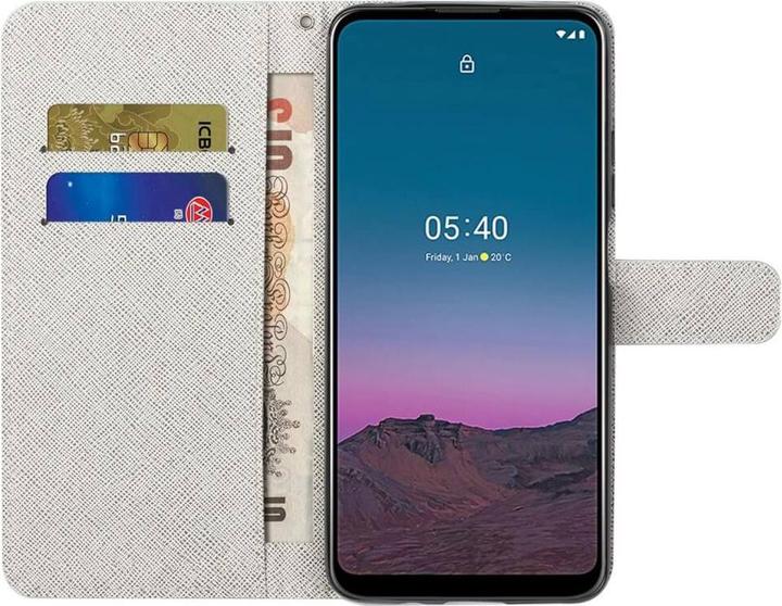 Produktbild Cover-Discount Nothing Phone (1) -Schutzhülle Etui Blumen (Nothing Phone (1))