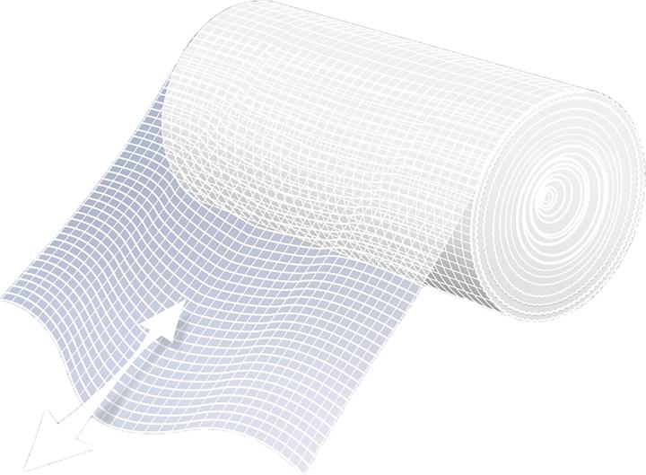 Produktbild NoName Sana First Aid Elastische Mullbinden 400x6cm 2st (4 m)