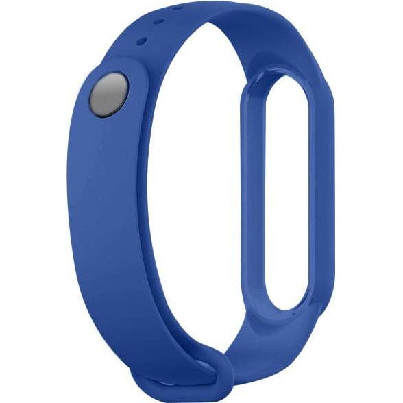 Thumbnail - Strap-it Armband (Silikon, Mi Band 6), Uhrenarmband, Blau