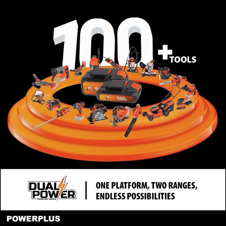 Produktbild Powerplus Dual Power (Akkubetrieb, Batteriebetrieb)