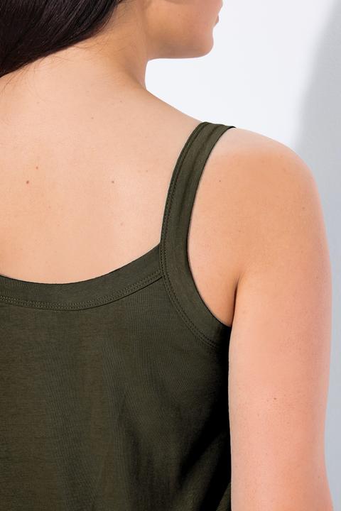 Actual product image Ulla Popken Essential Spaghetti Strap Cami (62)