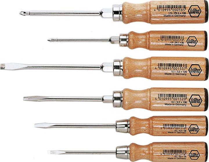 Actual product image Wiha Workshop screwdriver set (Slotted screws, Phillipps cross recess (PH))