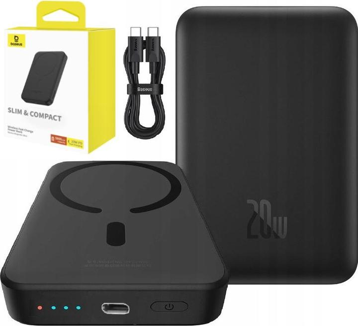 Productafbeelding Baseus Magnetic Mini (5000 mAh, 20 W, 19.25 Wh)