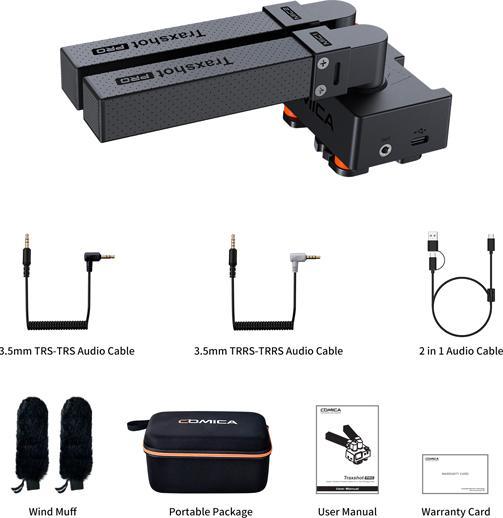 Image du produit Comica Super Cardioid Transformable Tout-en-un Shotgun Mic