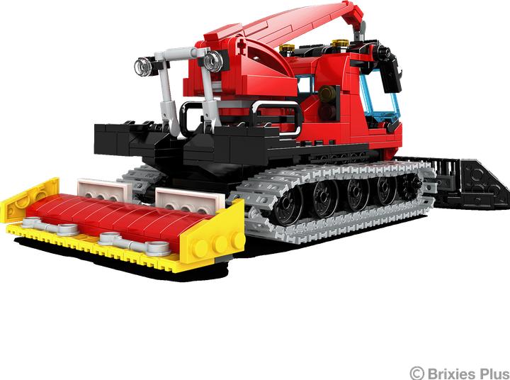 Actual product image Brixies PLUS snow caterpillar