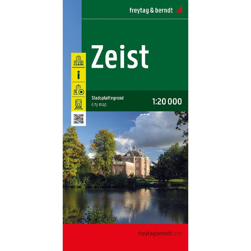 Zeist, Stadtplan 1:20.000, freytag & be, Landkarte