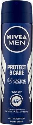 Actual product image NIVEA Men Protect & Care Deodorant Spray 150ml (Spray, 150 ml)