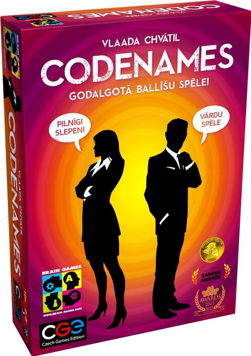 Produktbild Brain Games Codenames LV (Lettisch, 2 - 8 Spieler)