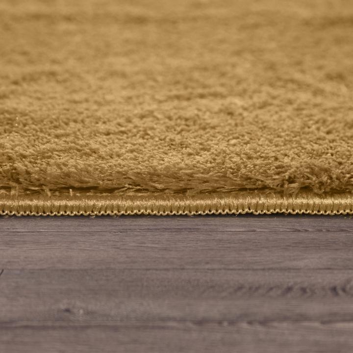 Produktbild Paco Home 1A Teppich Weich Super Soft Wohnzimmer Gelb - 140x200 (140x200 cm)